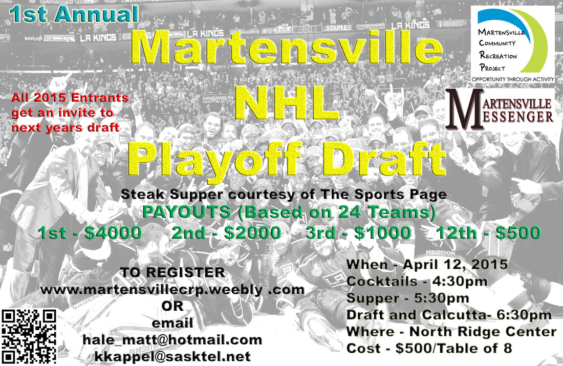 Martensville Hockey Draft 2015