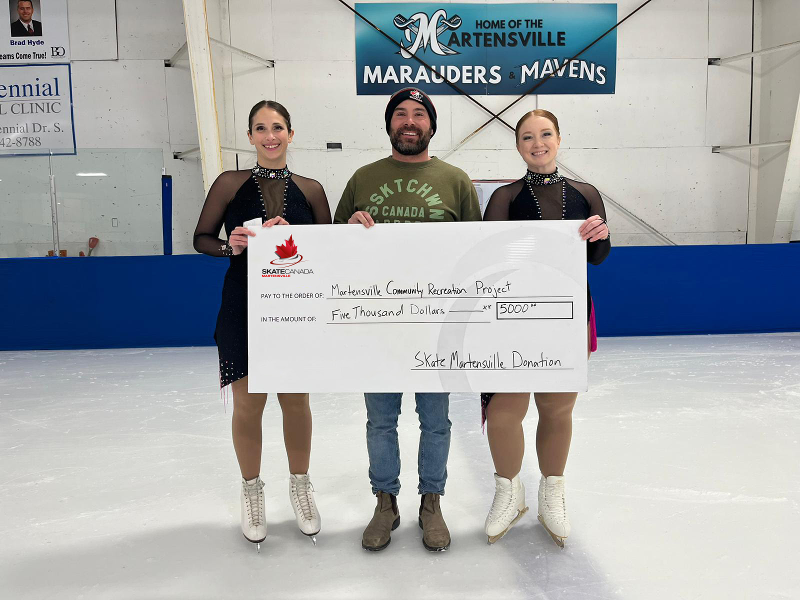 Skate Martensville MCRP donation